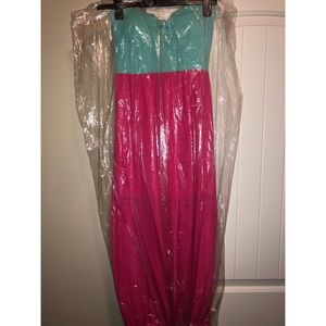 Strapless Maxi Dress